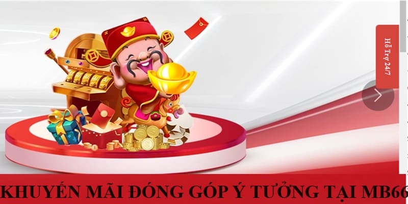 Khuyến mãi MB66 hấp dẫn dành cho thành viên đóng góp ý tưởng hay