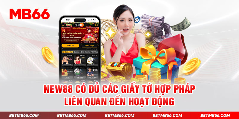 Sở hữu giấy phép hợp pháp do tổ chức cờ bạc quốc tế cấp